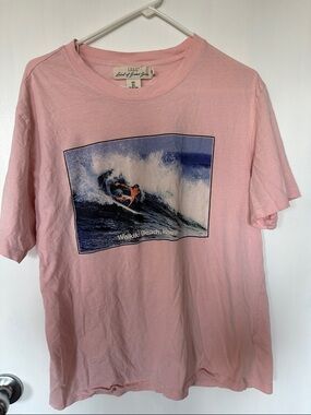 H&M Pink Surf Graphic Short-Sleeve Tee